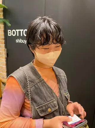 ショート パーマ BOTTOMS所属・🌸透明感艶 カラー🌸Yuukiのヘアスタイル