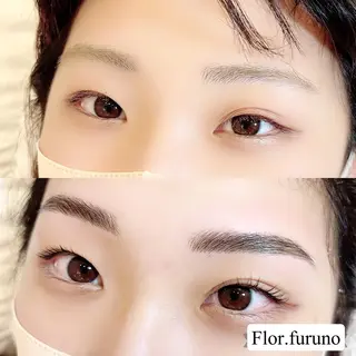 マツエク・マツパ アイブロウ Flor上大岡 ＊フルノ リナ＊のマツエク・マツパデザイン