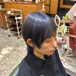 ショート カラー 若狭 彩花のヘアスタイル