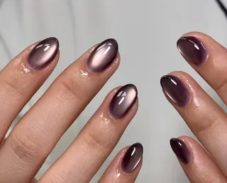 ネイル By moonネイル 🌷ワンホン/韓国風のネイルデザイン