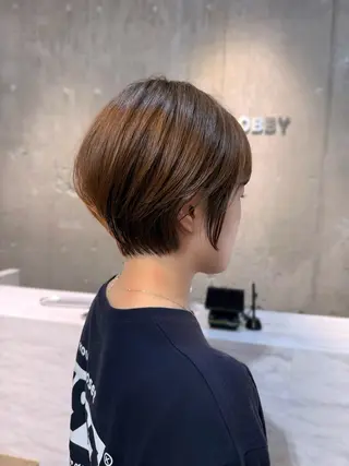 ショート ROBBY表参道所属・木村【似合わせ ショート】無料✨のヘアスタイル