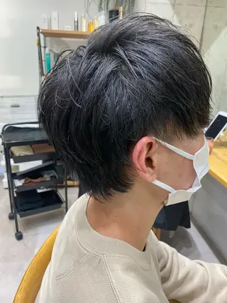 ミディアム Dxxxx III所属・女性目線の大人 メンズ*Ayakaのヘアスタイル