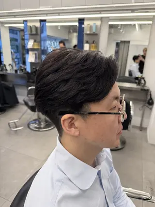 ショート パーマ メンズ GROOMER/S TOKYO for mens salon所属・常松 信二のヘアスタイル