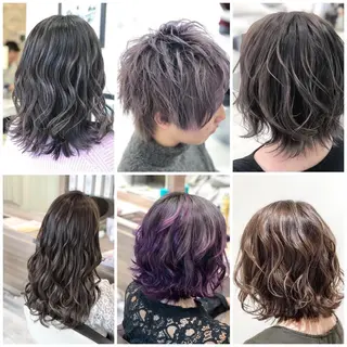 ミディアム カラー 💙髪質改善 💙和田💙のヘアスタイル