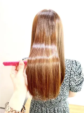 ロング カラー 酸熱トリートメント/ 髪質改善🌟玉井香奈のヘアスタイル