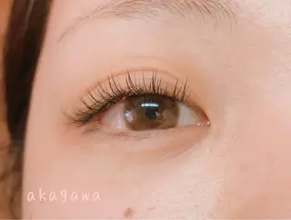 マツエク・マツパ cheerful eyelash&eyebrow所属・cheerful akagawaのマツエク・マツパデザイン