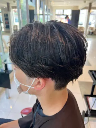 パーマ メンズ 野口 竜矢のヘアスタイル