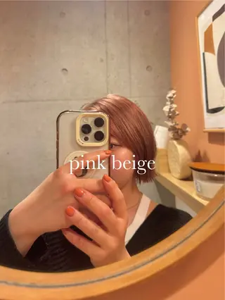 ミディアム カラー 🫧髪質改善カラー♡ Wカラー　/桜🌸のヘアスタイル