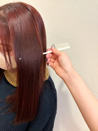 ロング カラー 【PDfino大通】 サクラ.のヘアスタイル