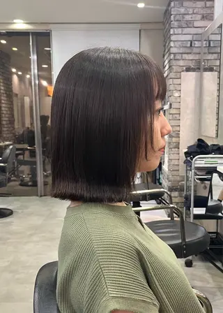 ミディアム カラー ロエ平尾山荘所属・ショート/ハイライト /平尾/薬院/綜一郎のヘアスタイル