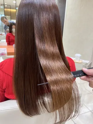 ロング 縮毛矯正特化サロン モードケイズのヘアスタイル