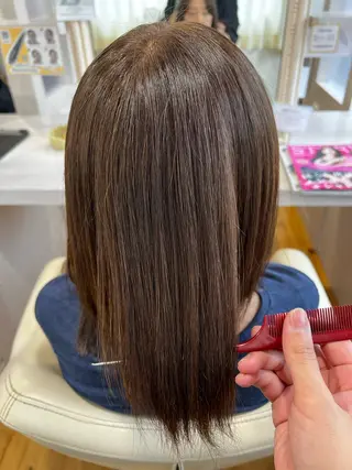ミディアム カラー 古市 一希のヘアスタイル