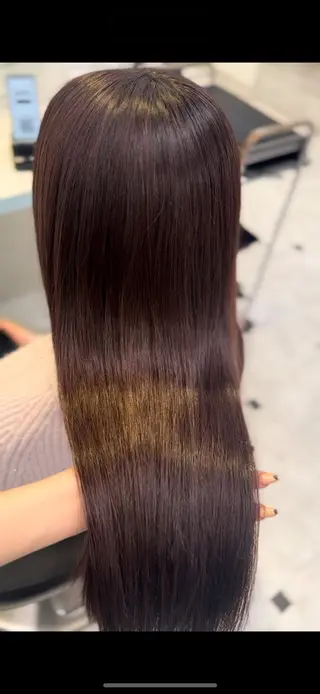 ロング カラー ♥️暖色カラ ー♥️由夏のヘアスタイル