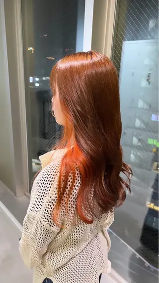 ロング カラー EIGHT　樹梨 ／韓国ヘア🩶のヘアスタイル