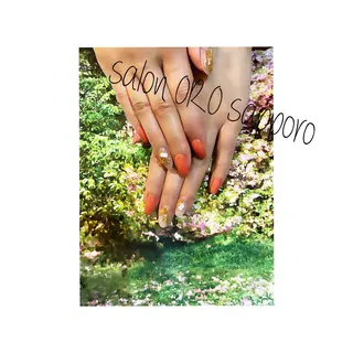 ネイル salon ORO sapporo所属・ORO 石井 香織のネイルデザイン
