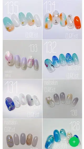 ネイル ネイルサロンキュアイスト所属・キュアイスト アコパラジェル調布のネイルデザイン