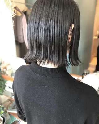 ショート カラー パーマ OVER→三軒茶屋 /縮毛矯正・髪質改善のヘアスタイル