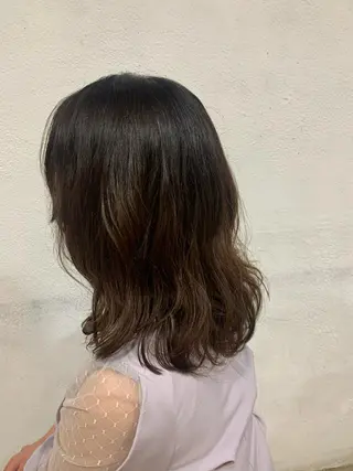 ミディアム パーマ まつ毛パーマ🐏 NANAMIのマツエク・マツパデザイン