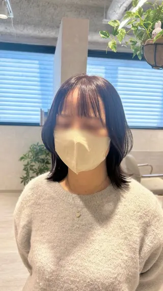 ミディアム カラー Eleanor枚方店 店長　飛鳥　薫のヘアスタイル