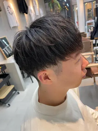 ミディアム メンズ mee.urawa所属・似合わせショート×透 明感/やじまたかしのヘアスタイル