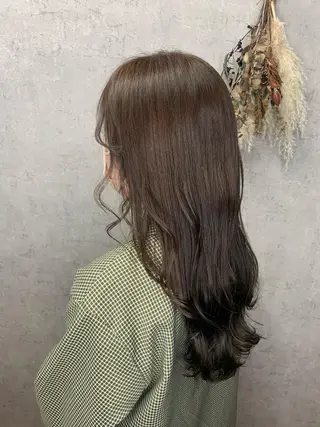 カラー 大島 千怜のヘアスタイル