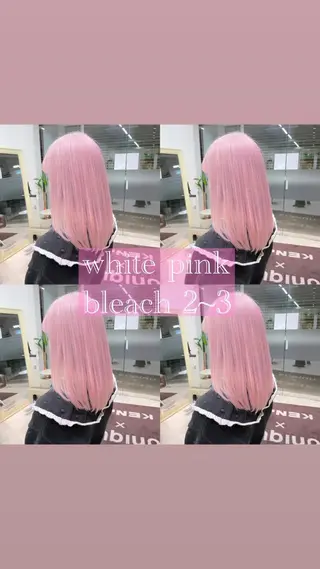 ロング カラー ピンクカラー🎀/ ミルクティー🍼花音のヘアスタイル