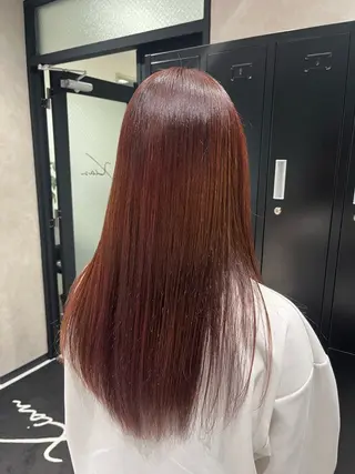 ロング カラー 《.Xian》ナツミ /艶髪/暖色/ボブのヘアスタイル