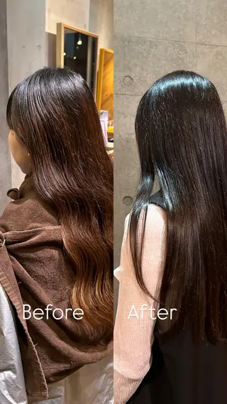 ロング Toca所属・齋藤 穂乃花のヘアスタイル