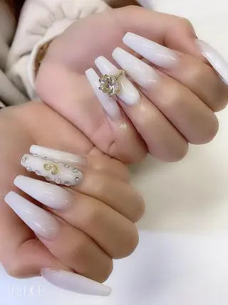 ロング JNA認定講師🌸 RIEのネイルデザイン