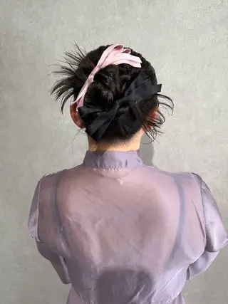 ヘアアレンジ Bish Yanaのヘアスタイル