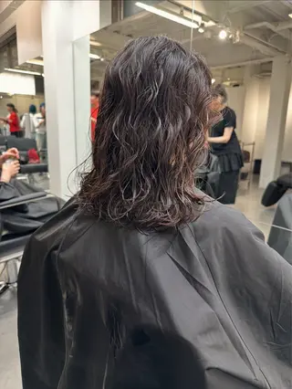 ミディアム パーマ お悩み解決パーマ hana🩰のヘアスタイル