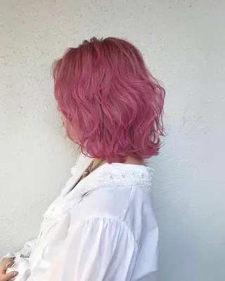 ショート カラー インナーカラー/天神 ブリーチ/吉田のヘアスタイル