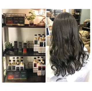 セミロング 山崎 晃治のヘアスタイル