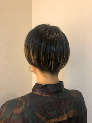 ショート カラー 🌙似合わせ🐈‍⬛ ケア✨又吉のヘアスタイル