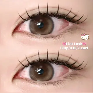 マツエク・マツパ ᴘʟᴀᴛɪɴᴜᴍ ᴅᴏʟʟえば🫧のマツエク・マツパデザイン