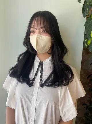 ロング カラー ヘアアレンジ 'AXIS nagoya所属・'AXIS江森 美空のヘアスタイル