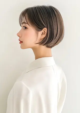 ショート nex the salon coall所属・🫧似合わせショート イシダ🫧のヘアスタイル