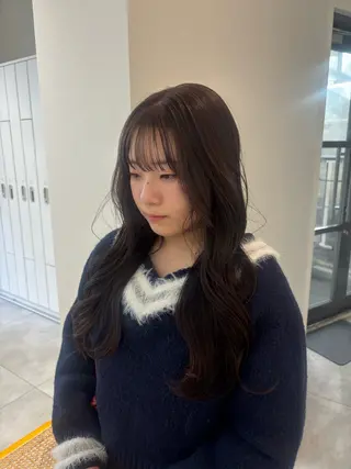 ロング unami omotesando所属・艶髪໒꒱/透明感 カラー🍀_そら🪽のヘアスタイル