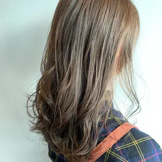 ミディアム カラー Silk-lei【銀座店】所属・銀座/美髪縮毛矯正 /髪質改善/山本翔華のヘアスタイル
