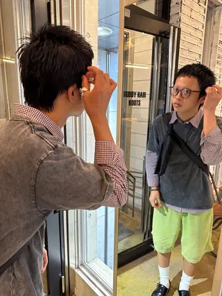 カラー メンズ ✨レディースパーマ/ 髪質改善✨ケント🌳のヘアスタイル