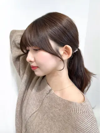 ロング ヘアアレンジ FERiCIA.  表参道所属・レイヤーカット 🪄吉野翔悟のヘアスタイル