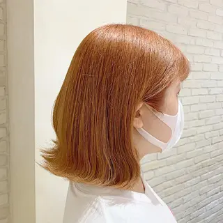 ミディアム カラー エクステ/ハイトーン 🐏☁️miminaのヘアスタイル