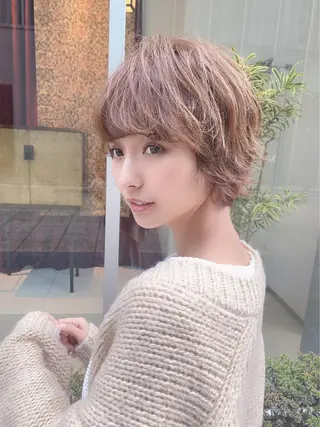 ショート 林 飛夕也のヘアスタイル