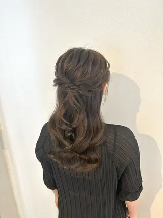 ロング ヘアアレンジ ヒナリ/まつ毛パーマ 無料モデル募集中☆彡のマツエク・マツパデザイン