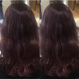 ロング カラー 荒木 依莉亜のヘアスタイル