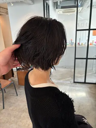 ショート パーマ Takuma Suzuki中目黒のヘアスタイル