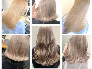 ロング カラー Gain池下 レディースのヘアスタイル