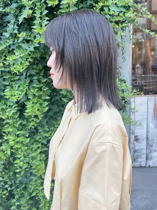 ミディアム カラー 鎌田卓也/髪質改善 /透明感カラーのヘアスタイル