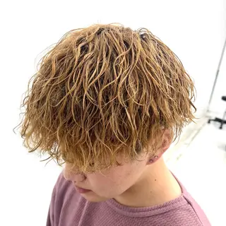 パーマ メンズ 柏メンズカットパーマ NO.1タイチのヘアスタイル