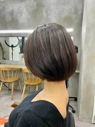 ミディアム 色気レイヤー& ショートはお任せ🌟のヘアスタイル